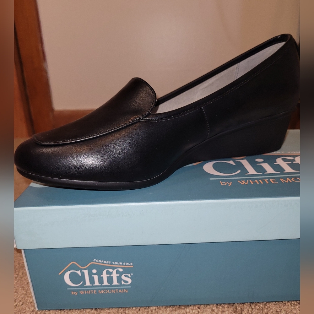 Cliff's by White Mountain Bravado Wedge Shoes Size 9.5 Woman's